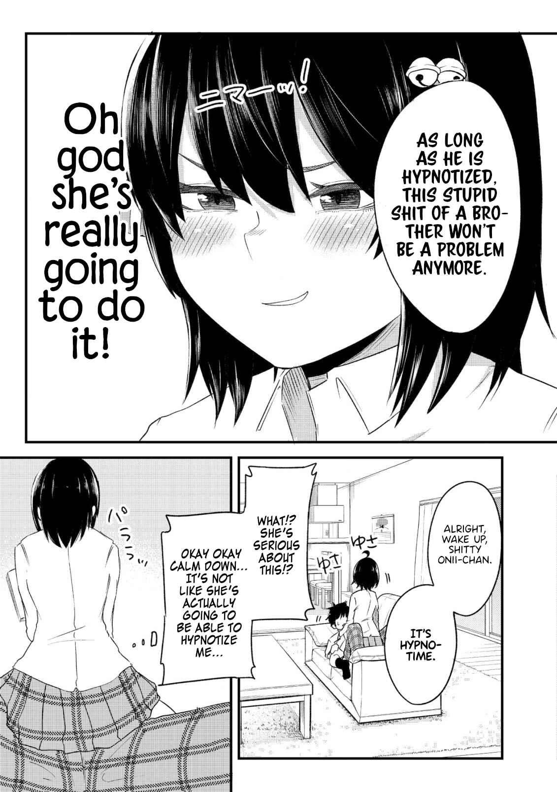 My Stepsister Who Tells Me To Die Every Day Tries to Hypnotize Me So I Would Fall for Her…! Chapter 1 page 18