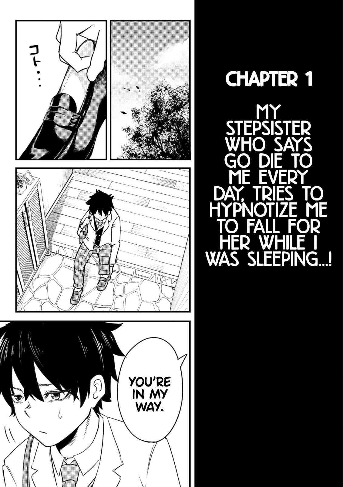 My Stepsister Who Tells Me To Die Every Day Tries to Hypnotize Me So I Would Fall for Her…! Chapter 1 page 2