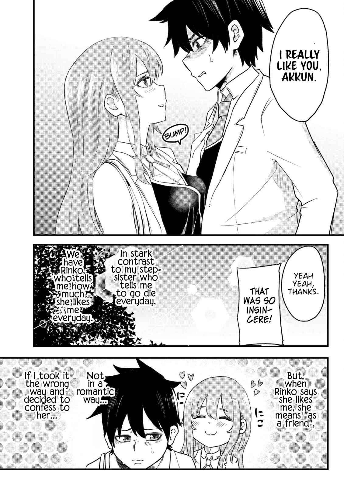 My Stepsister Who Tells Me To Die Every Day Tries to Hypnotize Me So I Would Fall for Her…! Chapter 1 page 7