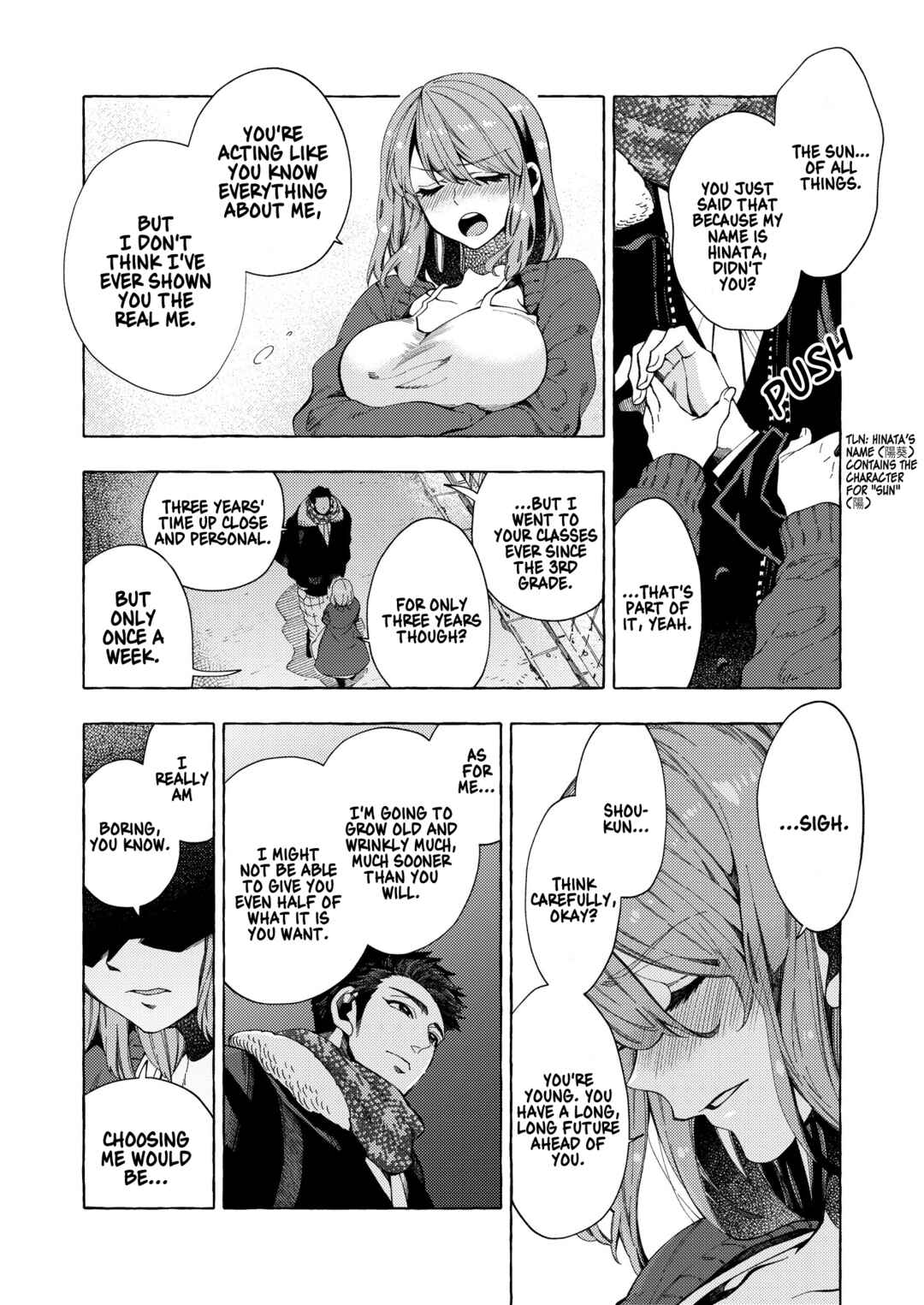 My Student Grew Huge and Proposed to Me Chapter 4 page 1