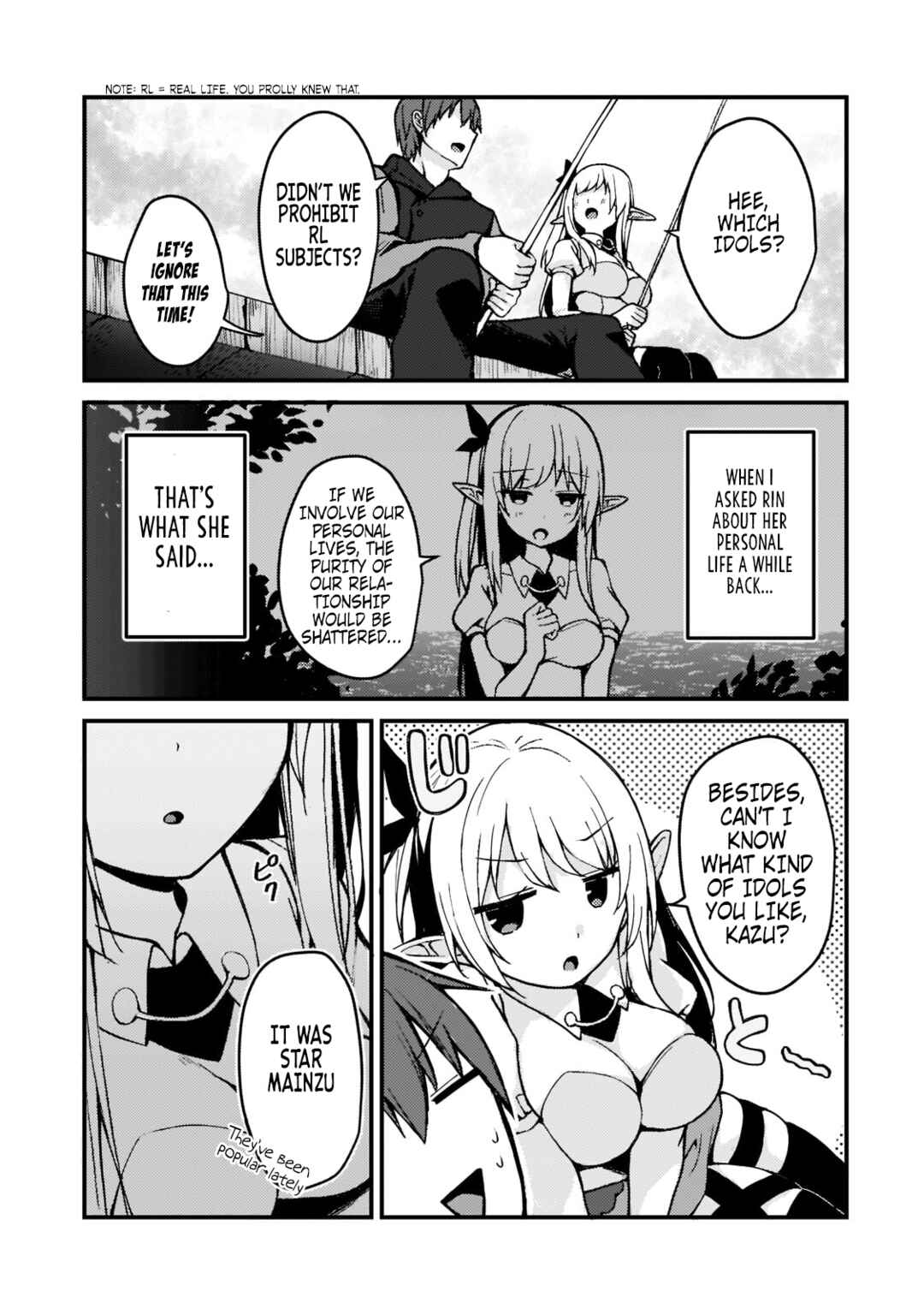 My Web Game Wife Is a Popular Idol IRL Chapter 1 page 25