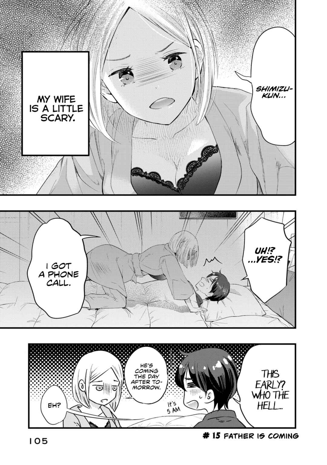 My Wife is a Little Intimidating Chapter 15 page 0