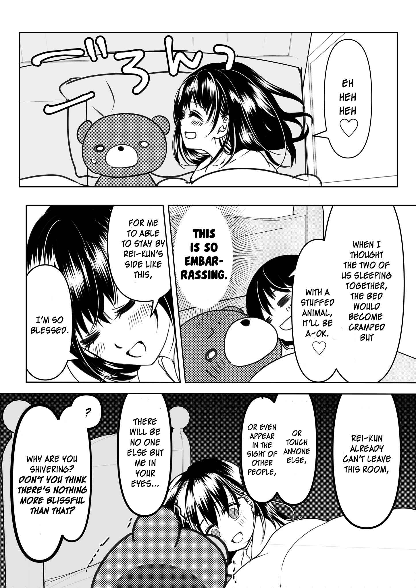 My Yandere Girlfriend Won't Let Me Rest in Peace Chapter 4 page 1
