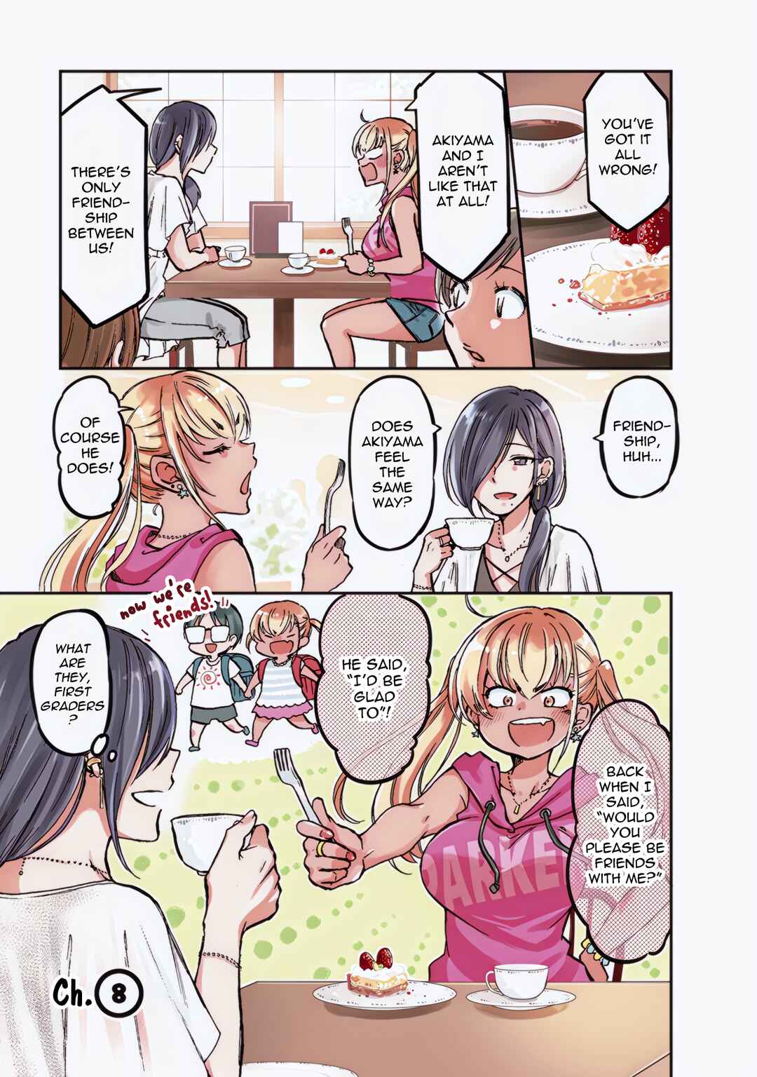Nakamura-san, the Uninvited Gyaru Chapter 8 page 0