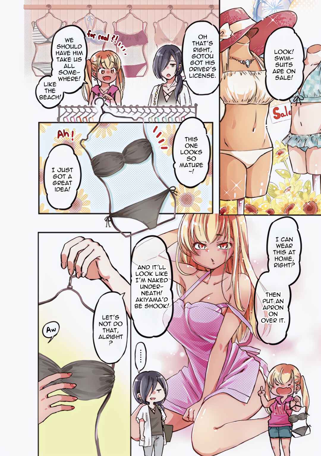 Nakamura-san, the Uninvited Gyaru Chapter 8 page 3