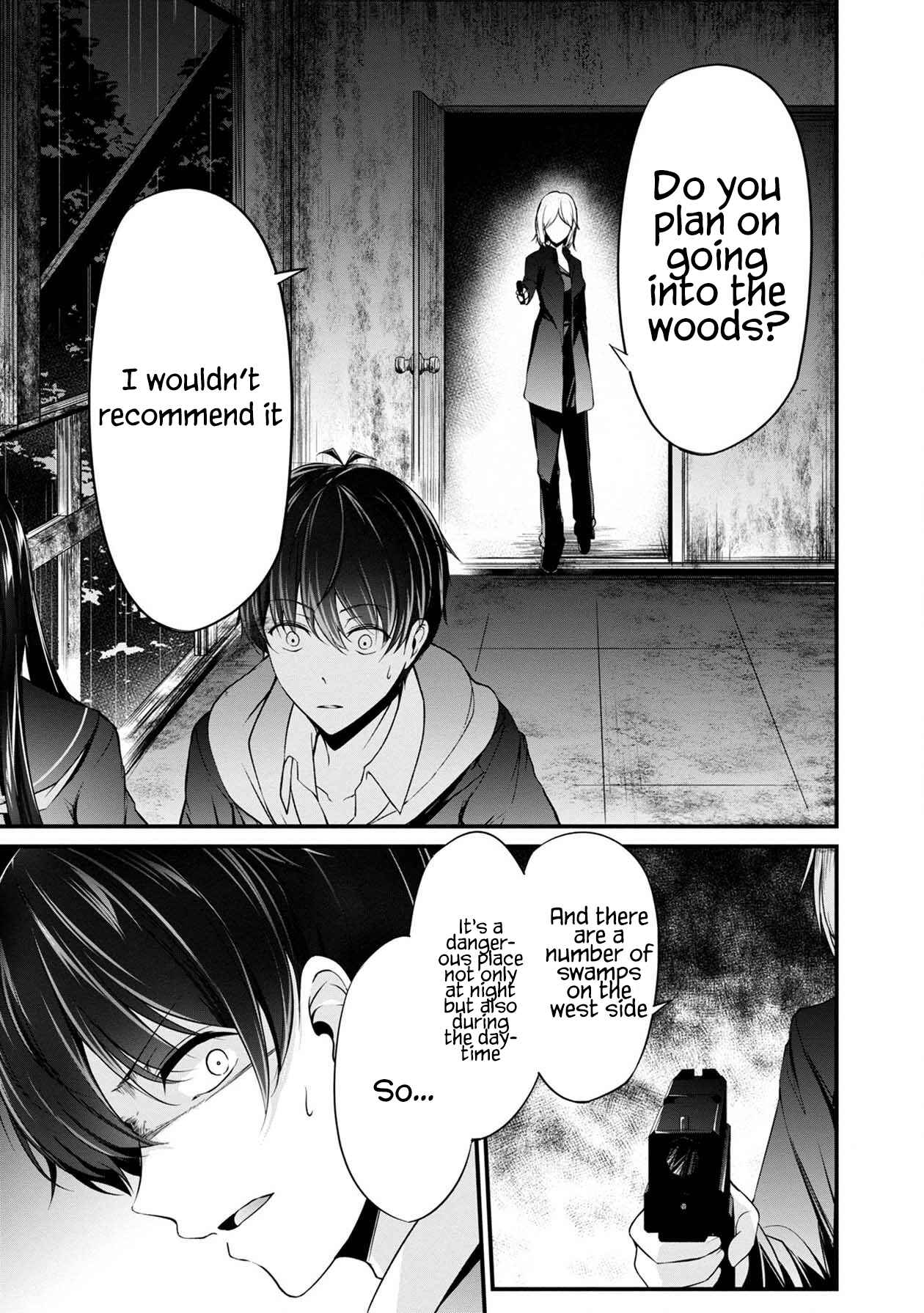 Namae no nai Kaibutsu – Kumo to Shoujo to Ryoki Satsujin Chapter 29 page 31