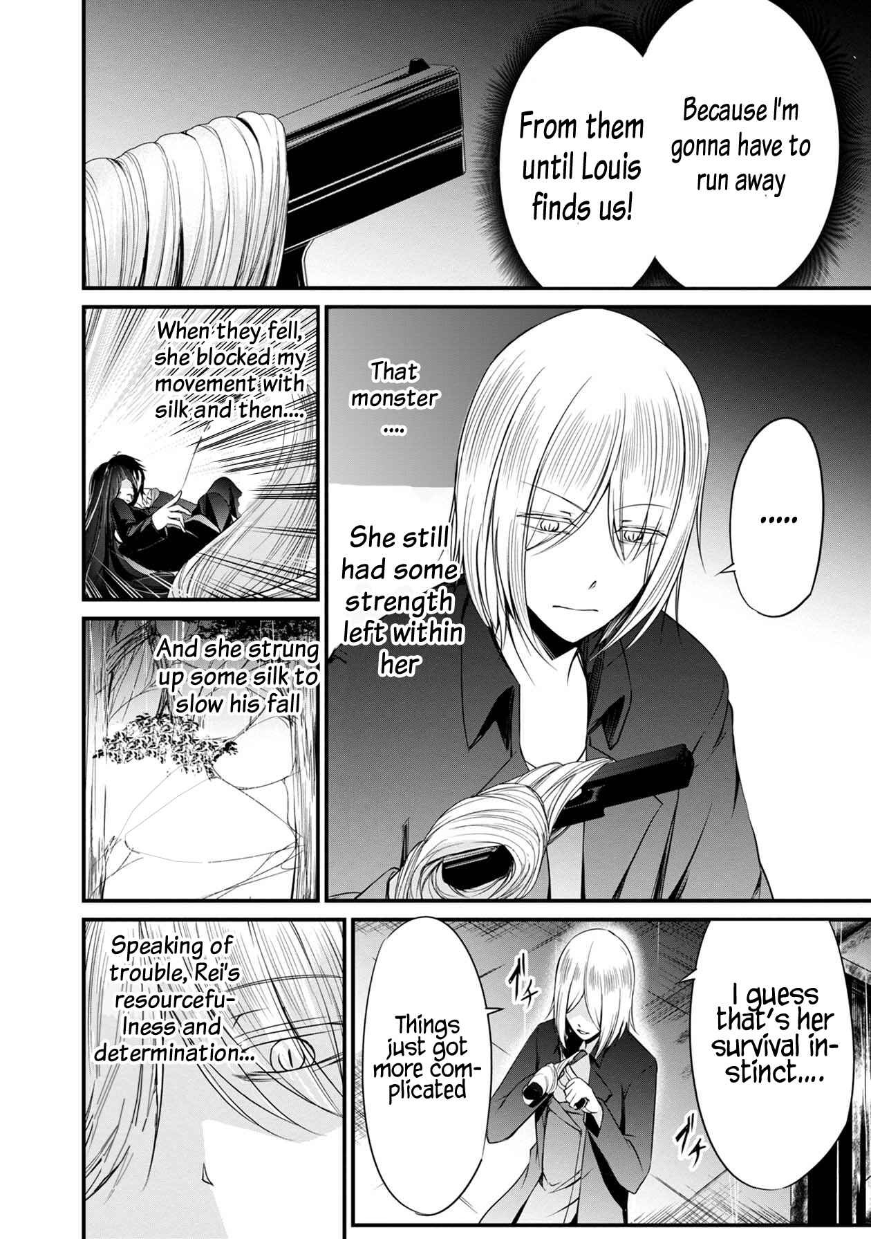 Namae no nai Kaibutsu – Kumo to Shoujo to Ryoki Satsujin Chapter 30 page 14
