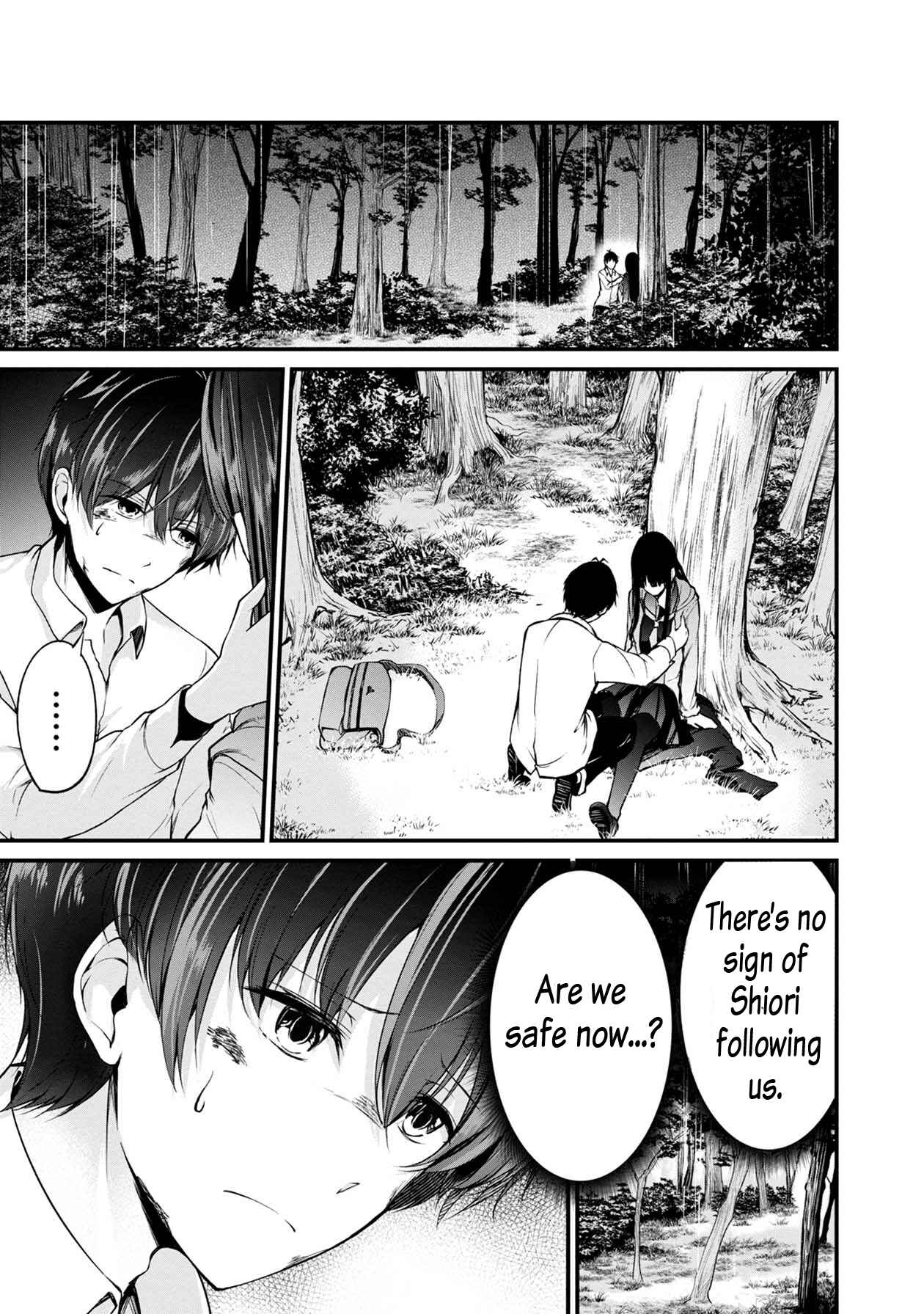 Namae no nai Kaibutsu – Kumo to Shoujo to Ryoki Satsujin Chapter 30 page 17