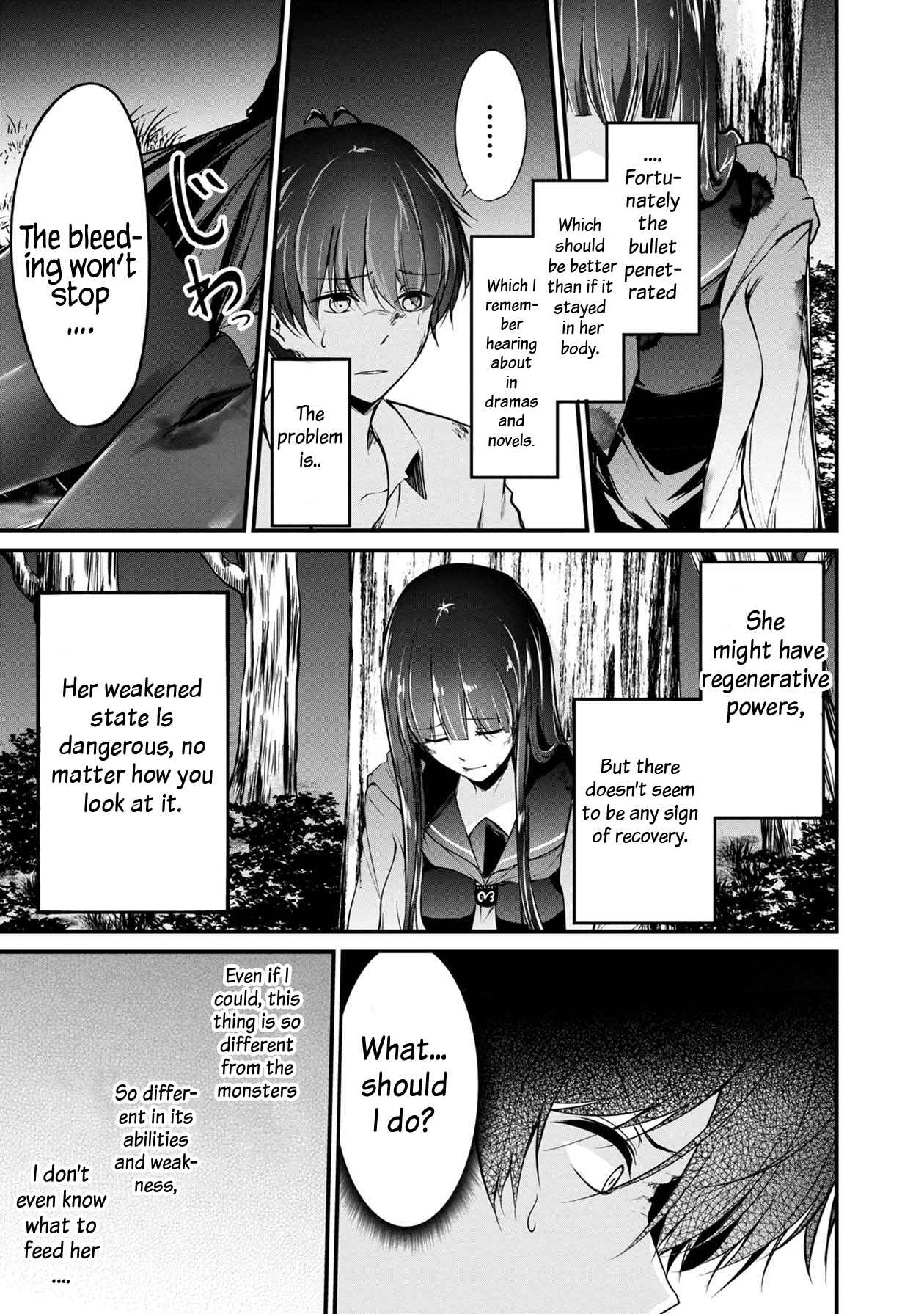 Namae no nai Kaibutsu – Kumo to Shoujo to Ryoki Satsujin Chapter 30 page 19