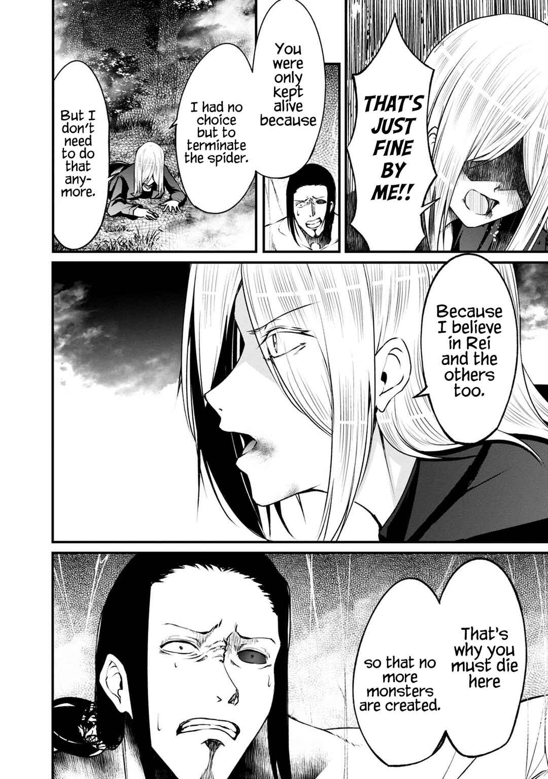 Namae no nai Kaibutsu – Kumo to Shoujo to Ryoki Satsujin Chapter 37 page 10