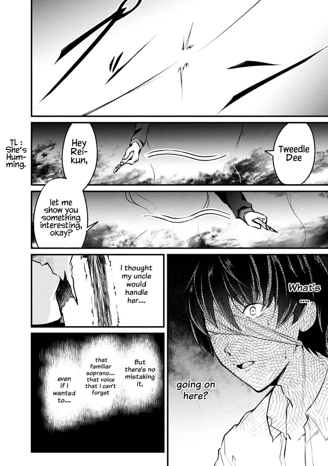 Namae no nai Kaibutsu – Kumo to Shoujo to Ryoki Satsujin Chapter 37 page 16