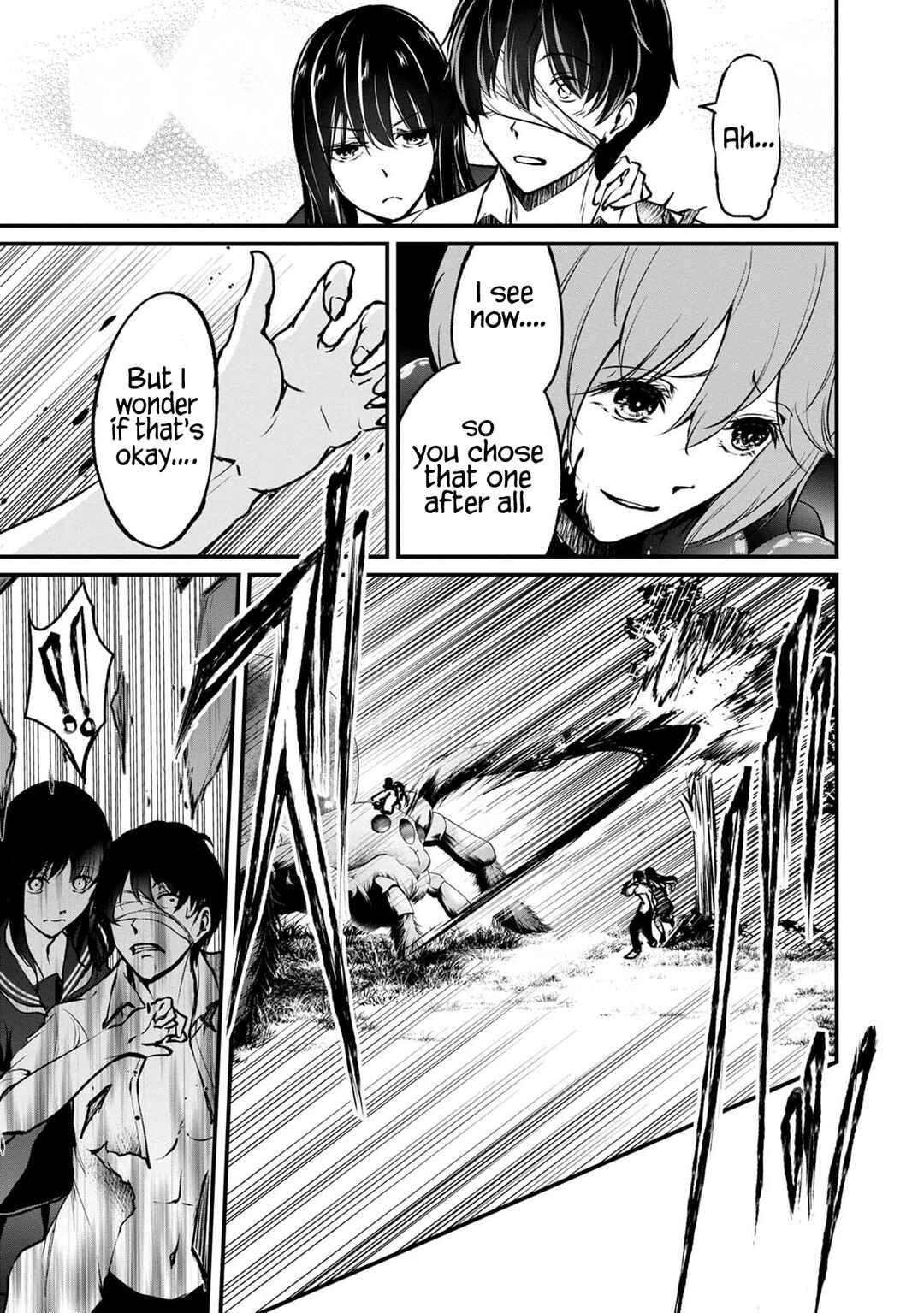 Namae no nai Kaibutsu – Kumo to Shoujo to Ryoki Satsujin Chapter 37 page 23