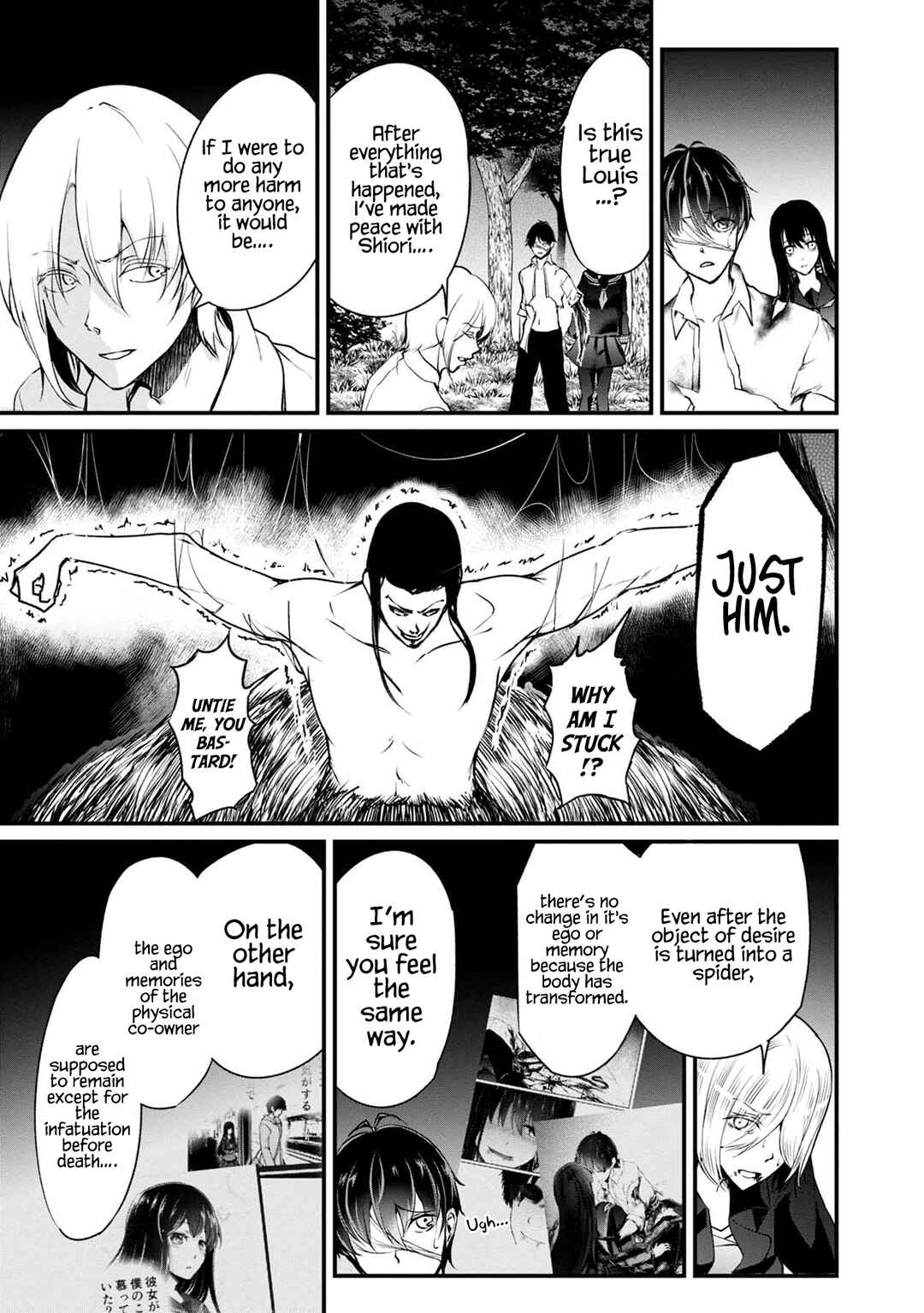 Namae no nai Kaibutsu – Kumo to Shoujo to Ryoki Satsujin Chapter 37 page 3