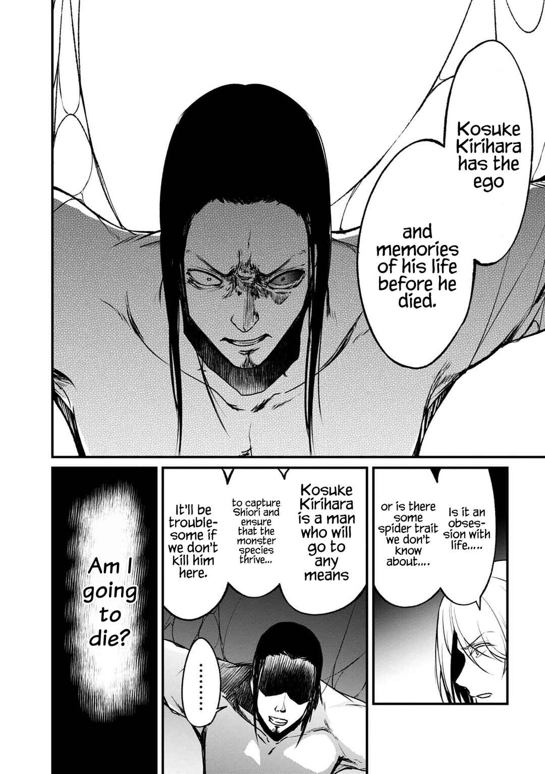 Namae no nai Kaibutsu – Kumo to Shoujo to Ryoki Satsujin Chapter 37 page 4