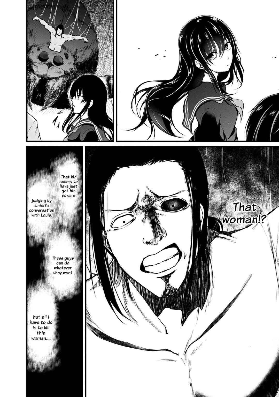 Namae no nai Kaibutsu – Kumo to Shoujo to Ryoki Satsujin Chapter 37 page 6