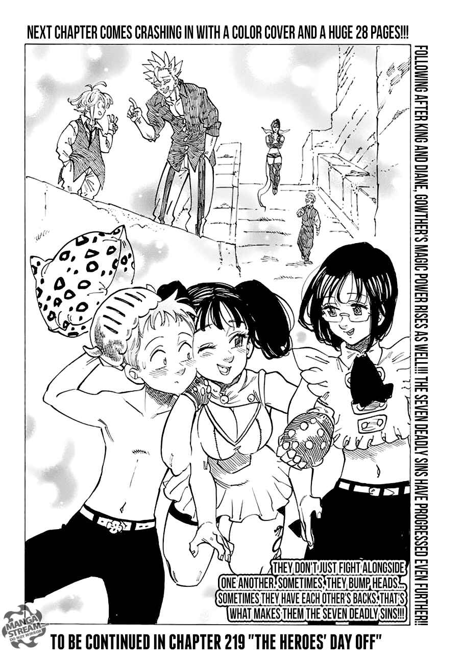 Nanatsu no Taizai Chapter 218 page 20