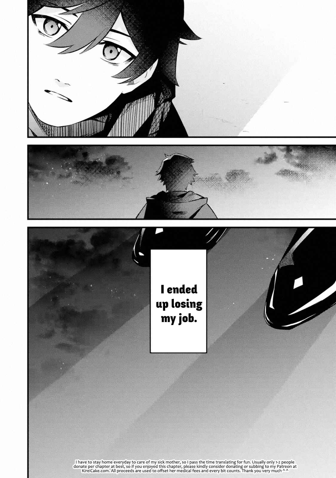 Nankoufuraku no Maoujou e Youkoso: Debuff wa Fuyou to Yuusha Party o Oidasareta Kuro Madoushi, Maougun no Saikou Kanbu ni Mukaerareru Chapter 1.5 page 9