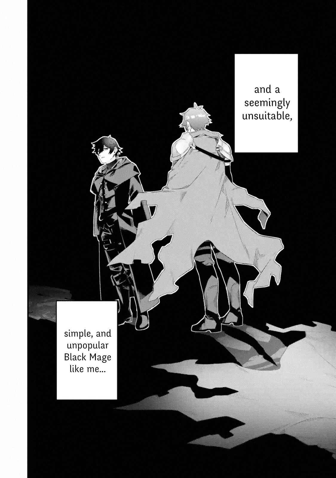 Nankoufuraku no Maoujou e Youkoso: Debuff wa Fuyou to Yuusha Party o Oidasareta Kuro Madoushi, Maougun no Saikou Kanbu ni Mukaerareru Chapter 1.5 page 7