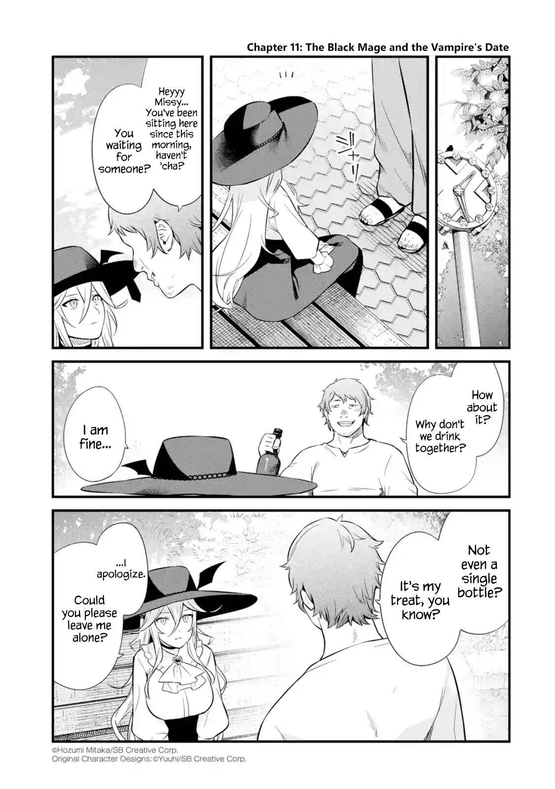 Nankoufuraku no Maoujou e Youkoso: Debuff wa Fuyou to Yuusha Party o Oidasareta Kuro Madoushi, Maougun no Saikou Kanbu ni Mukaerareru Chapter 11 page 0
