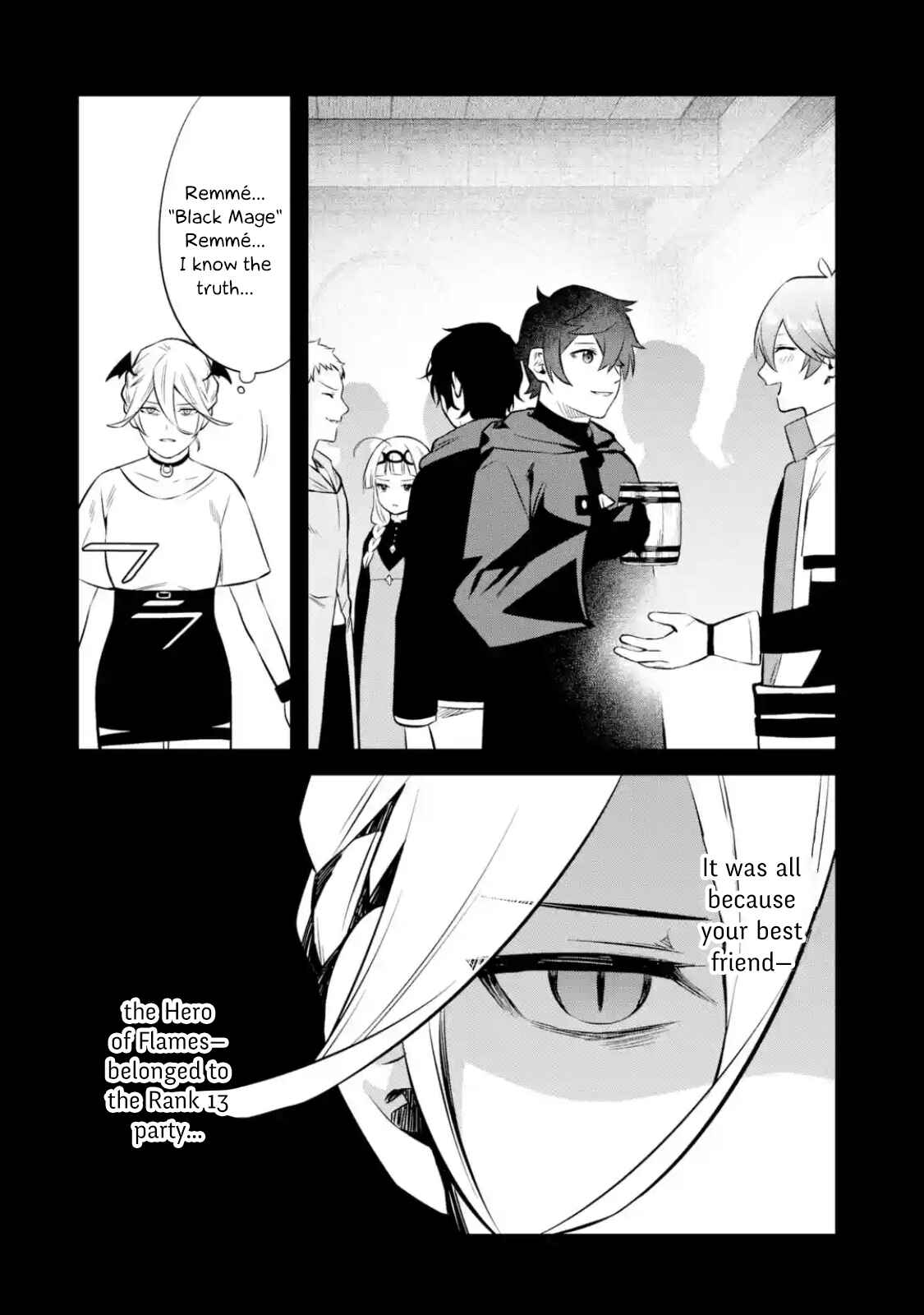Nankoufuraku no Maoujou e Youkoso: Debuff wa Fuyou to Yuusha Party o Oidasareta Kuro Madoushi, Maougun no Saikou Kanbu ni Mukaerareru Chapter 11 page 17