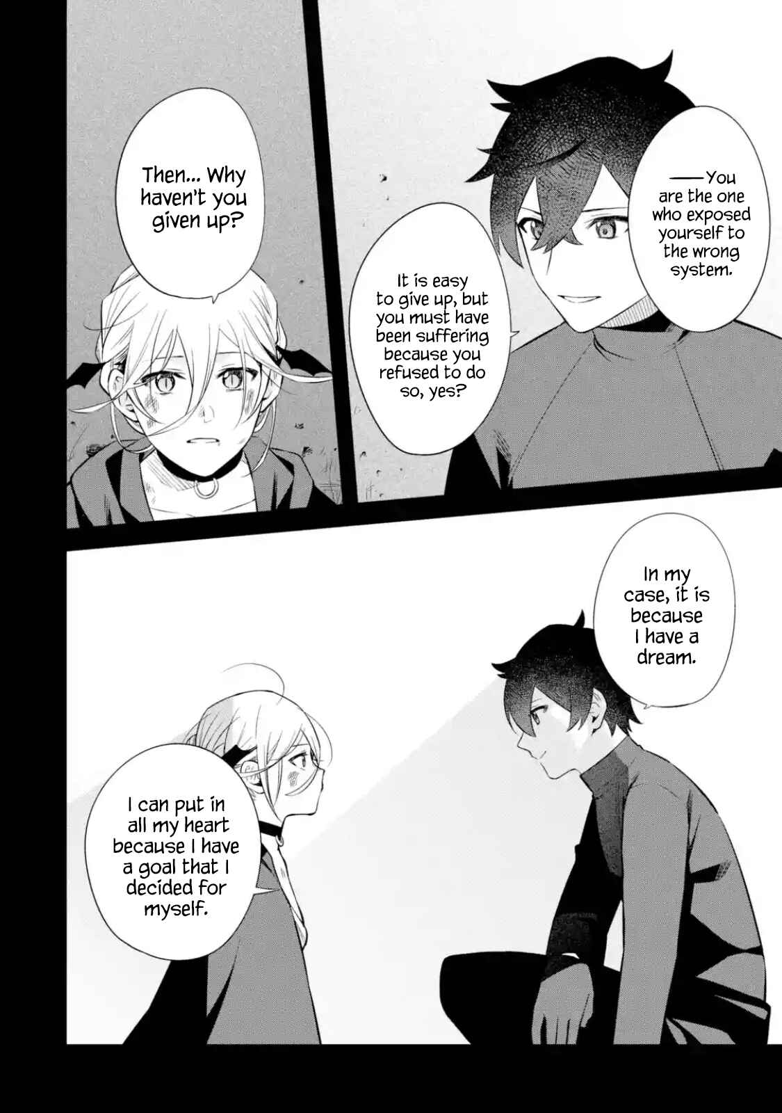 Nankoufuraku no Maoujou e Youkoso: Debuff wa Fuyou to Yuusha Party o Oidasareta Kuro Madoushi, Maougun no Saikou Kanbu ni Mukaerareru Chapter 11 page 33