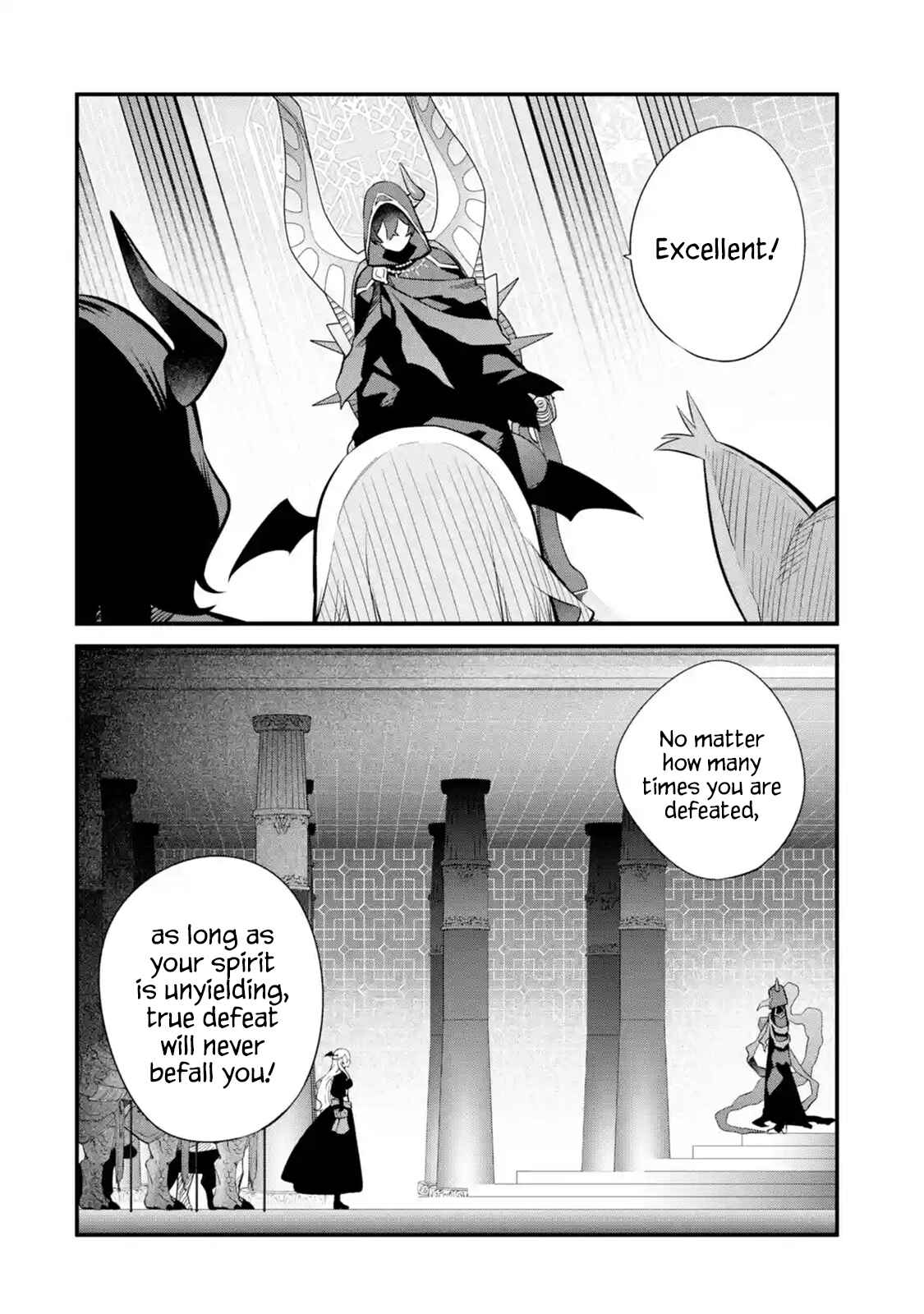 Nankoufuraku no Maoujou e Youkoso: Debuff wa Fuyou to Yuusha Party o Oidasareta Kuro Madoushi, Maougun no Saikou Kanbu ni Mukaerareru Chapter 14 page 21