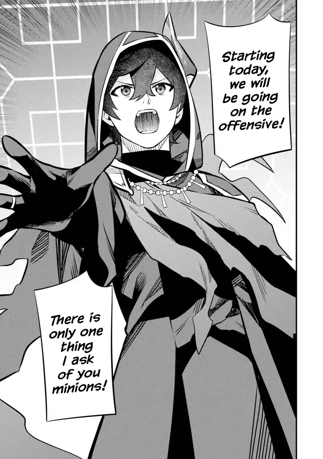Nankoufuraku no Maoujou e Youkoso: Debuff wa Fuyou to Yuusha Party o Oidasareta Kuro Madoushi, Maougun no Saikou Kanbu ni Mukaerareru Chapter 14 page 22