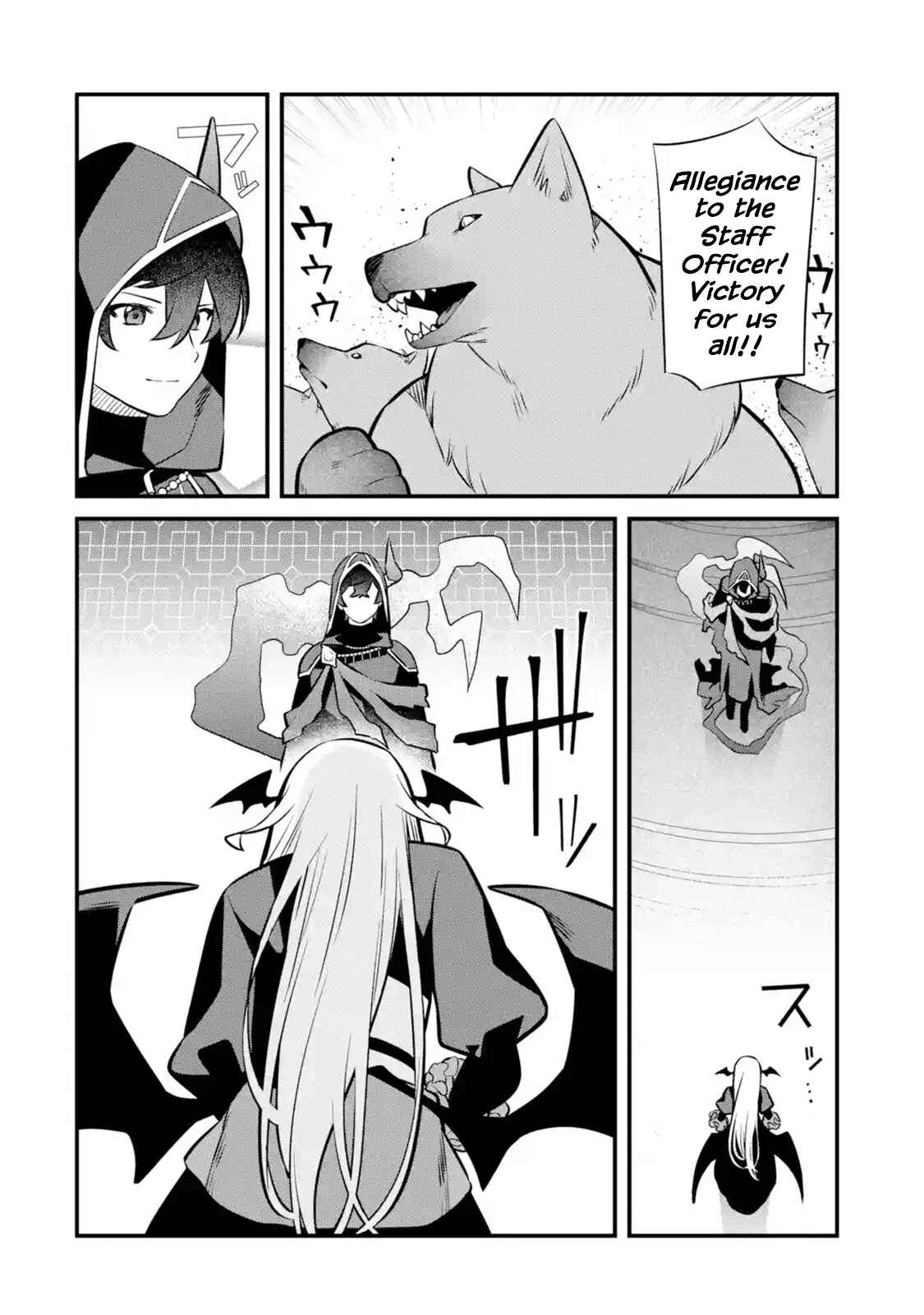 Nankoufuraku no Maoujou e Youkoso: Debuff wa Fuyou to Yuusha Party o Oidasareta Kuro Madoushi, Maougun no Saikou Kanbu ni Mukaerareru Chapter 14 page 24