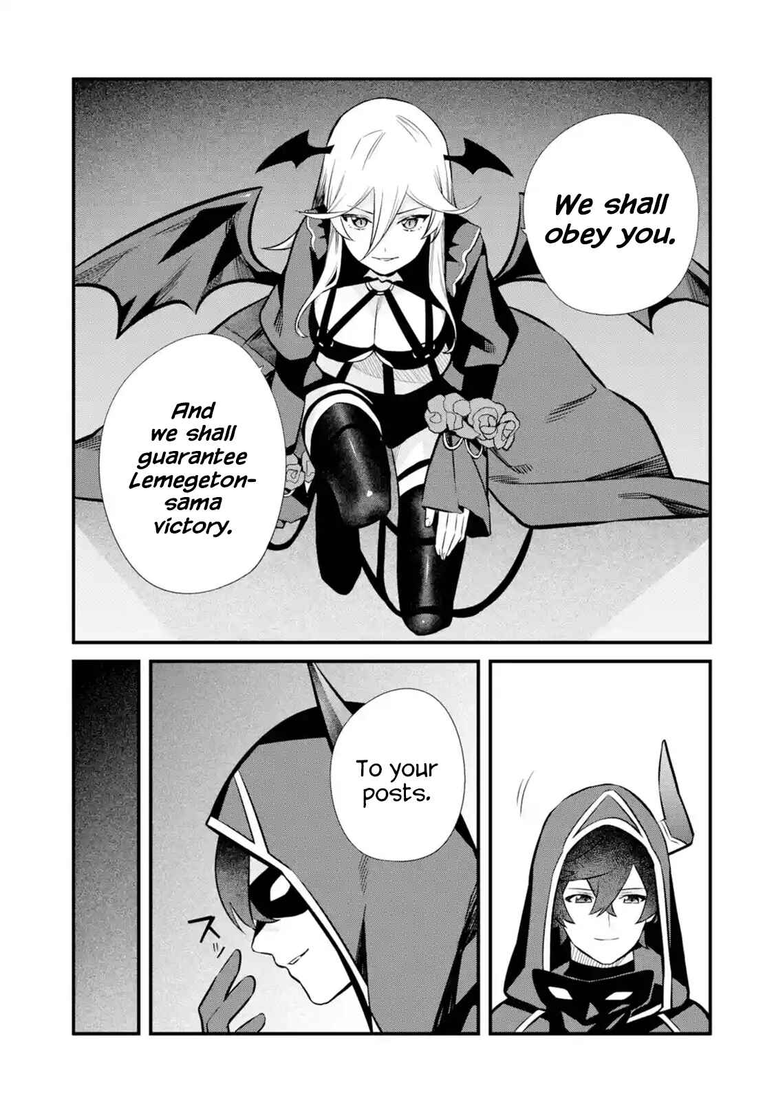 Nankoufuraku no Maoujou e Youkoso: Debuff wa Fuyou to Yuusha Party o Oidasareta Kuro Madoushi, Maougun no Saikou Kanbu ni Mukaerareru Chapter 14 page 25