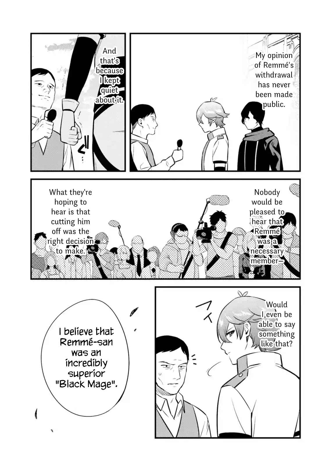 Nankoufuraku no Maoujou e Youkoso: Debuff wa Fuyou to Yuusha Party o Oidasareta Kuro Madoushi, Maougun no Saikou Kanbu ni Mukaerareru Chapter 14 page 2