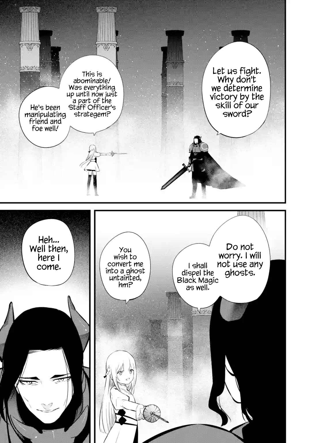 Nankoufuraku no Maoujou e Youkoso: Debuff wa Fuyou to Yuusha Party o Oidasareta Kuro Madoushi, Maougun no Saikou Kanbu ni Mukaerareru Chapter 17 page 20