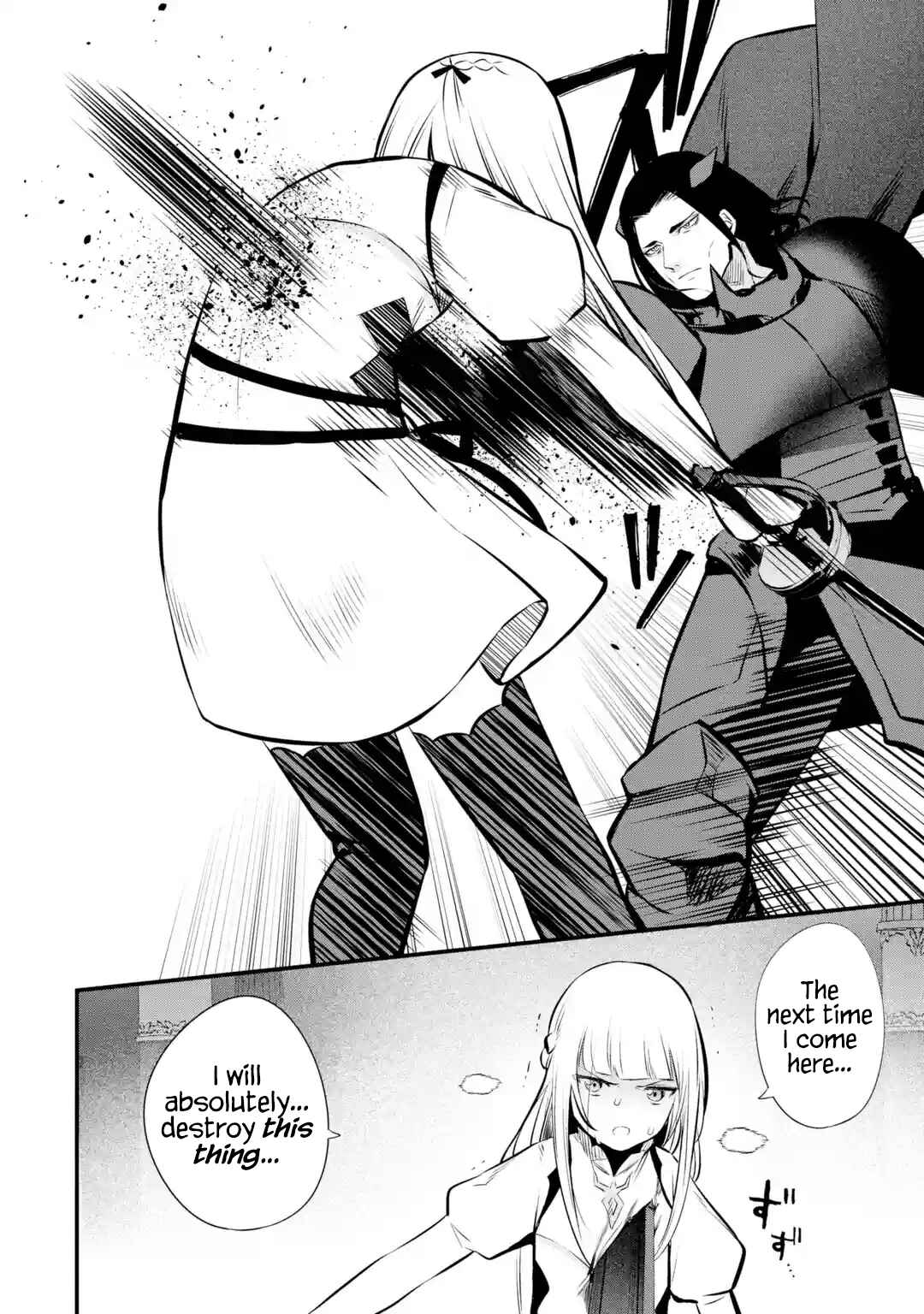 Nankoufuraku no Maoujou e Youkoso: Debuff wa Fuyou to Yuusha Party o Oidasareta Kuro Madoushi, Maougun no Saikou Kanbu ni Mukaerareru Chapter 17 page 27
