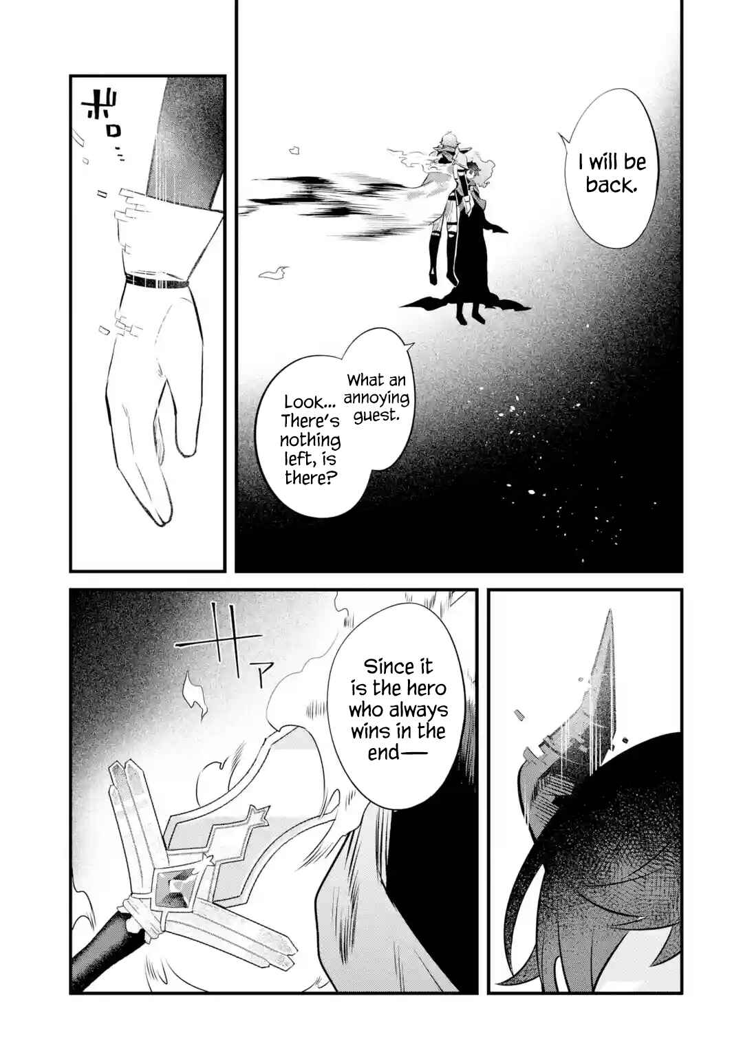Nankoufuraku no Maoujou e Youkoso: Debuff wa Fuyou to Yuusha Party o Oidasareta Kuro Madoushi, Maougun no Saikou Kanbu ni Mukaerareru Chapter 22 page 18