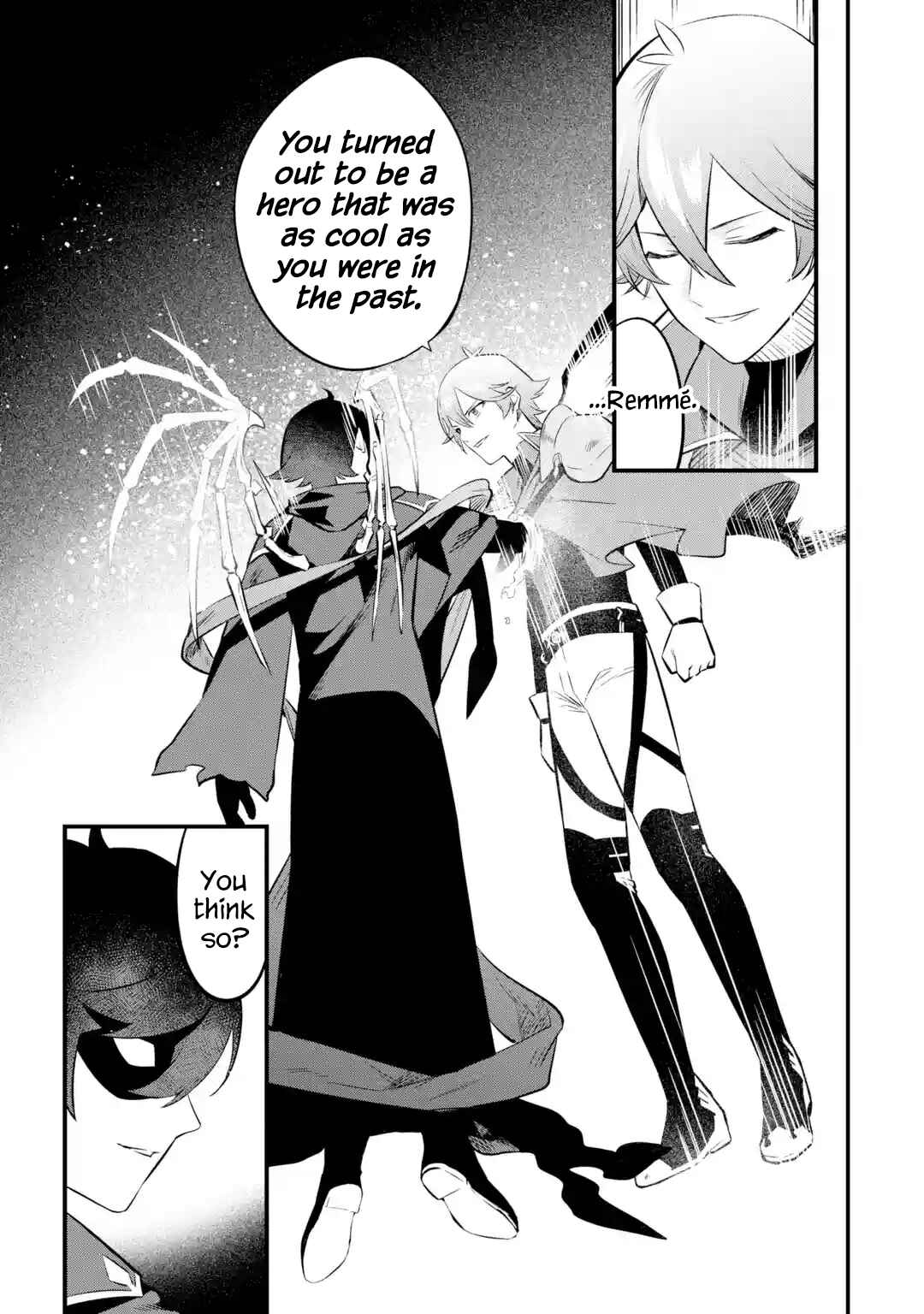 Nankoufuraku no Maoujou e Youkoso: Debuff wa Fuyou to Yuusha Party o Oidasareta Kuro Madoushi, Maougun no Saikou Kanbu ni Mukaerareru Chapter 22 page 20