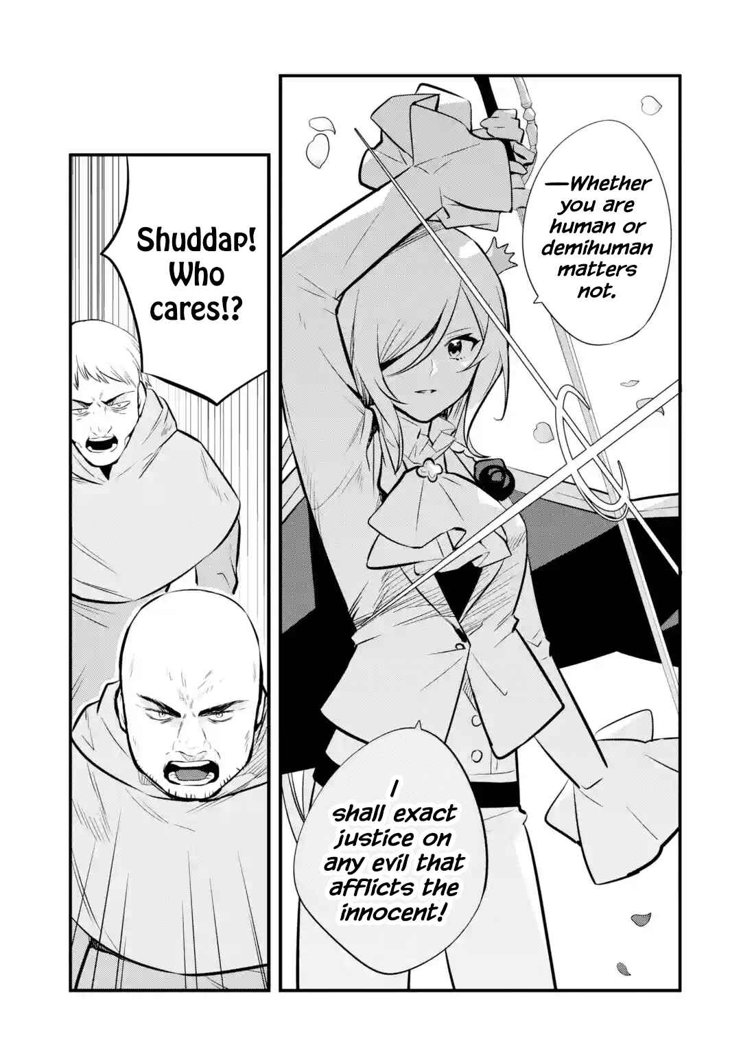 Nankoufuraku no Maoujou e Youkoso: Debuff wa Fuyou to Yuusha Party o Oidasareta Kuro Madoushi, Maougun no Saikou Kanbu ni Mukaerareru Chapter 25 page 10