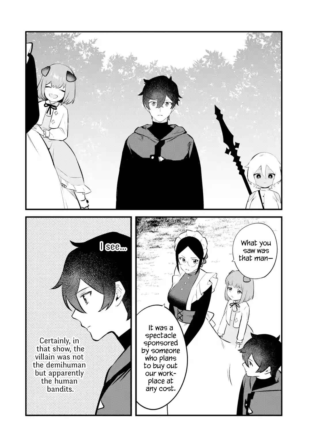 Nankoufuraku no Maoujou e Youkoso: Debuff wa Fuyou to Yuusha Party o Oidasareta Kuro Madoushi, Maougun no Saikou Kanbu ni Mukaerareru Chapter 25 page 13
