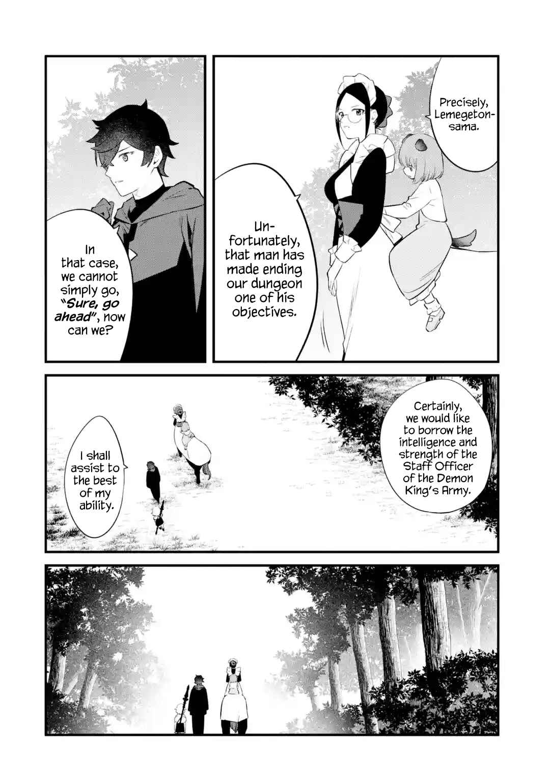 Nankoufuraku no Maoujou e Youkoso: Debuff wa Fuyou to Yuusha Party o Oidasareta Kuro Madoushi, Maougun no Saikou Kanbu ni Mukaerareru Chapter 25 page 15