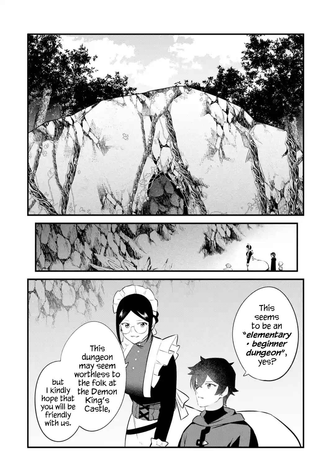 Nankoufuraku no Maoujou e Youkoso: Debuff wa Fuyou to Yuusha Party o Oidasareta Kuro Madoushi, Maougun no Saikou Kanbu ni Mukaerareru Chapter 25 page 17