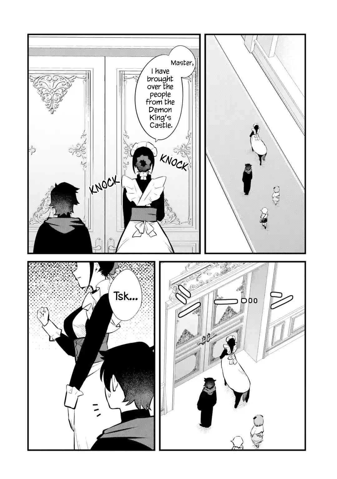 Nankoufuraku no Maoujou e Youkoso: Debuff wa Fuyou to Yuusha Party o Oidasareta Kuro Madoushi, Maougun no Saikou Kanbu ni Mukaerareru Chapter 25 page 23