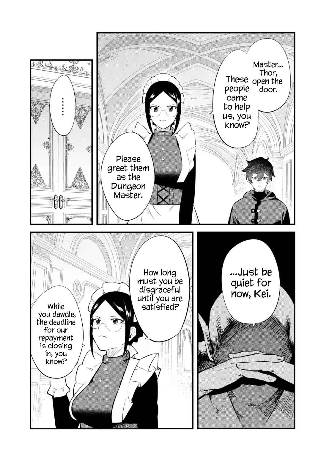 Nankoufuraku no Maoujou e Youkoso: Debuff wa Fuyou to Yuusha Party o Oidasareta Kuro Madoushi, Maougun no Saikou Kanbu ni Mukaerareru Chapter 25 page 24
