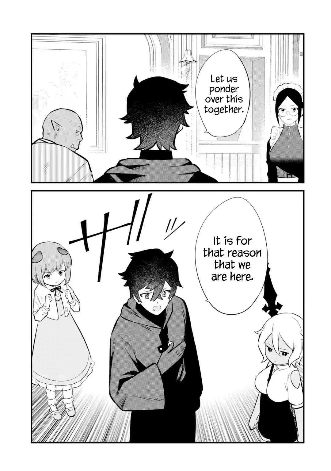 Nankoufuraku no Maoujou e Youkoso: Debuff wa Fuyou to Yuusha Party o Oidasareta Kuro Madoushi, Maougun no Saikou Kanbu ni Mukaerareru Chapter 25 page 32