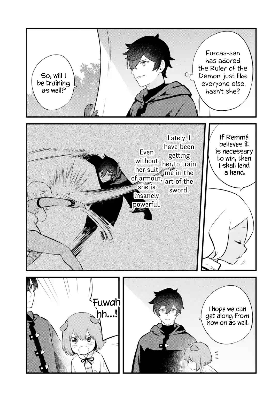 Nankoufuraku no Maoujou e Youkoso: Debuff wa Fuyou to Yuusha Party o Oidasareta Kuro Madoushi, Maougun no Saikou Kanbu ni Mukaerareru Chapter 25 page 4