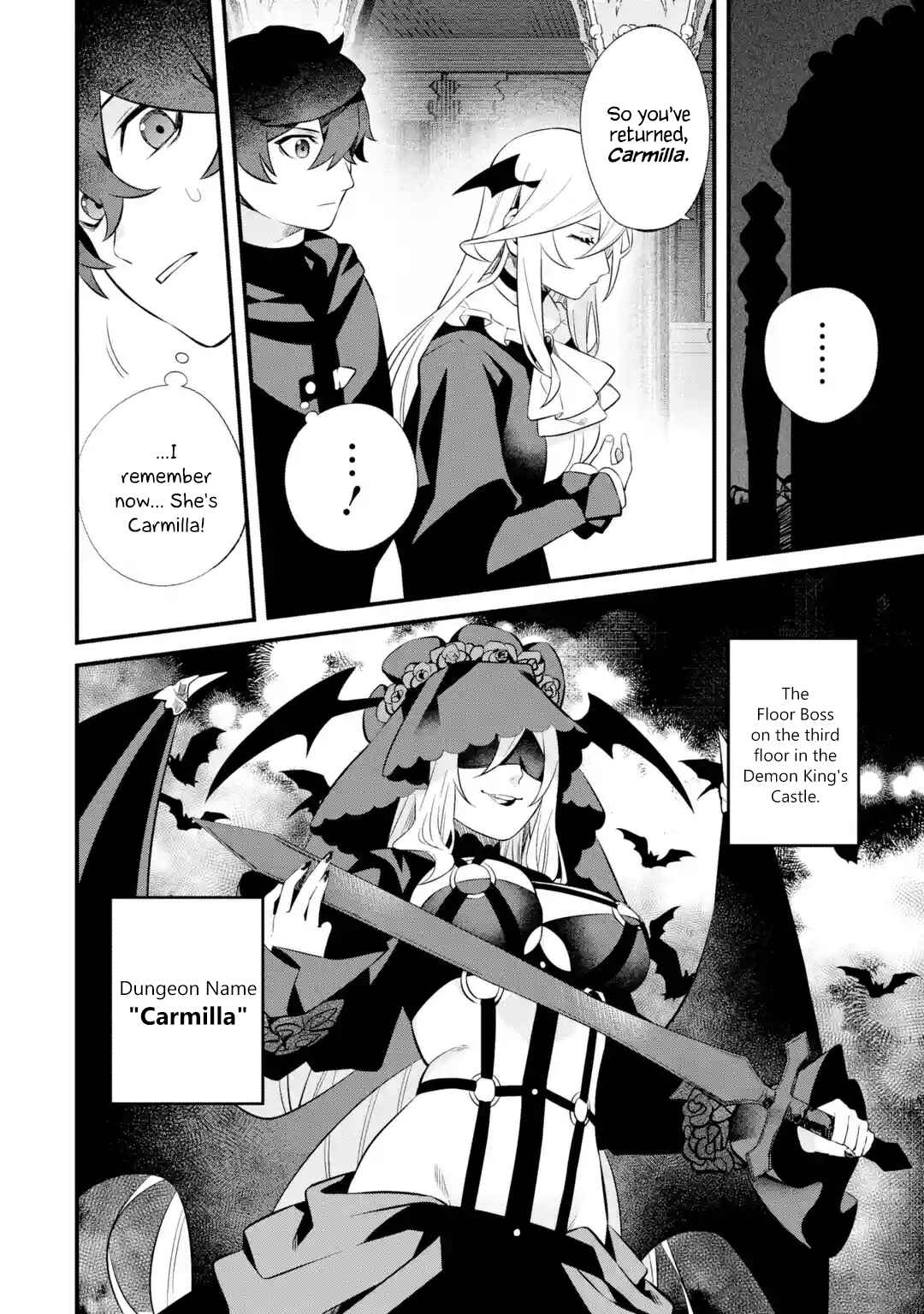 Nankoufuraku no Maoujou e Youkoso: Debuff wa Fuyou to Yuusha Party o Oidasareta Kuro Madoushi, Maougun no Saikou Kanbu ni Mukaerareru Chapter 4 page 1