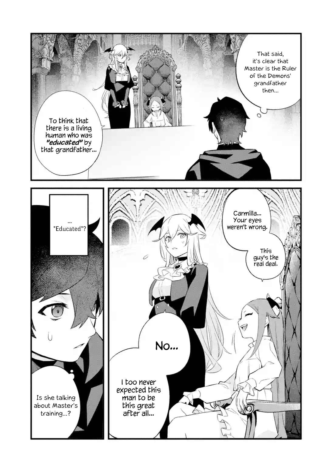 Nankoufuraku no Maoujou e Youkoso: Debuff wa Fuyou to Yuusha Party o Oidasareta Kuro Madoushi, Maougun no Saikou Kanbu ni Mukaerareru Chapter 4 page 20