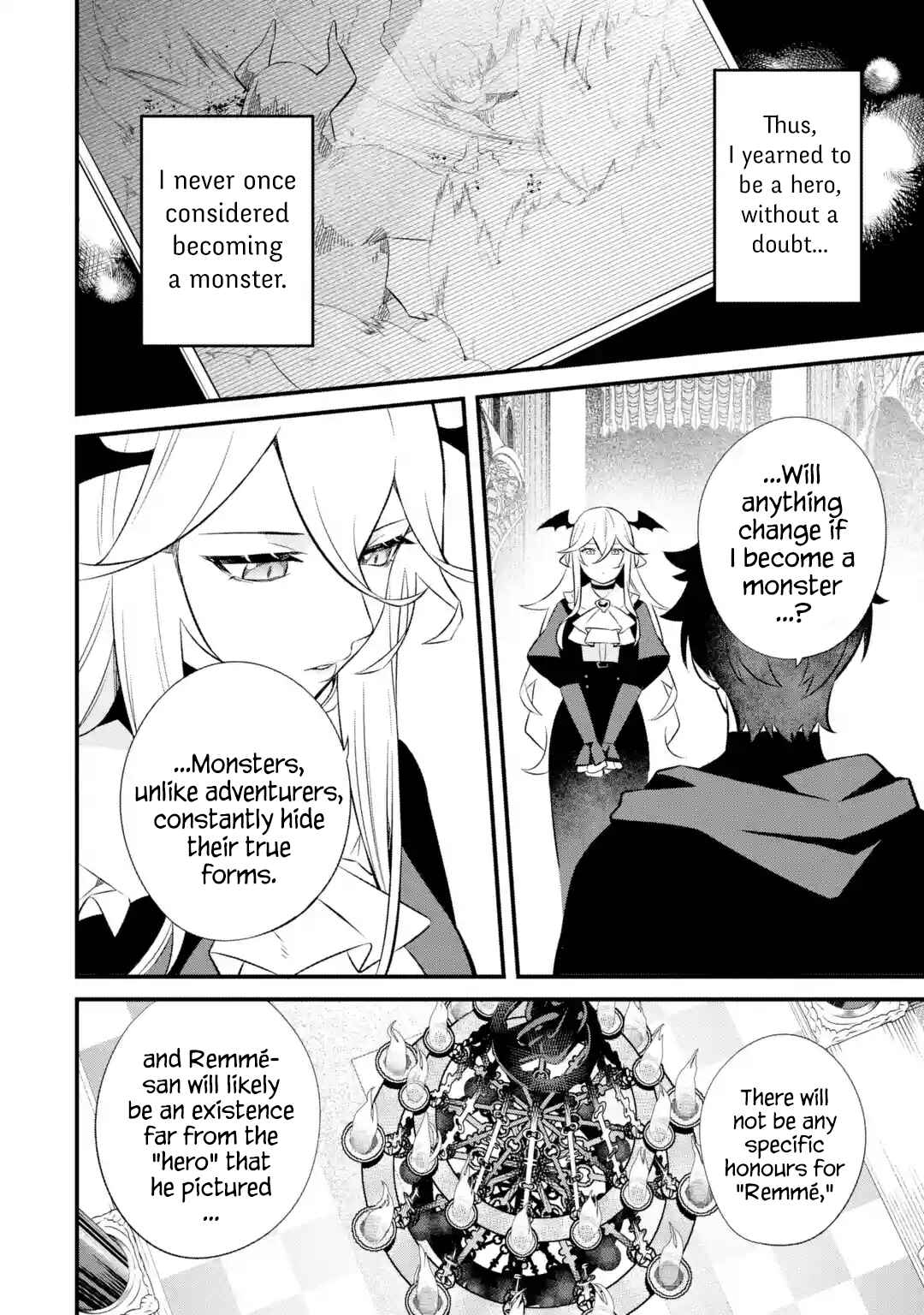 Nankoufuraku no Maoujou e Youkoso: Debuff wa Fuyou to Yuusha Party o Oidasareta Kuro Madoushi, Maougun no Saikou Kanbu ni Mukaerareru Chapter 4 page 31