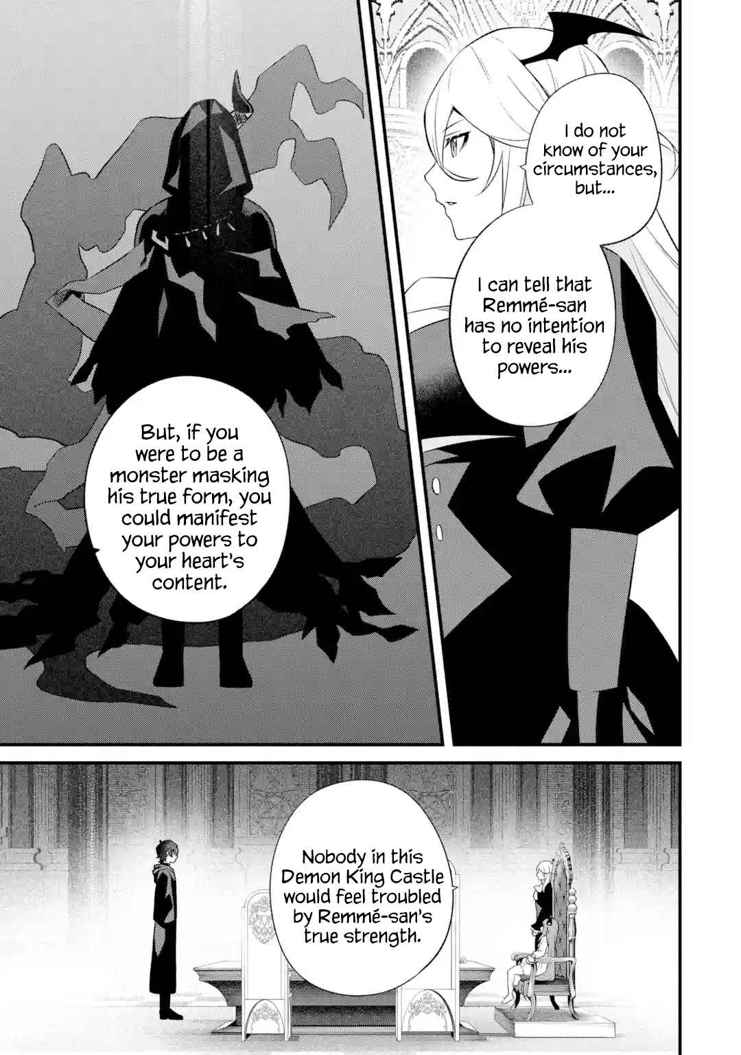 Nankoufuraku no Maoujou e Youkoso: Debuff wa Fuyou to Yuusha Party o Oidasareta Kuro Madoushi, Maougun no Saikou Kanbu ni Mukaerareru Chapter 4 page 32