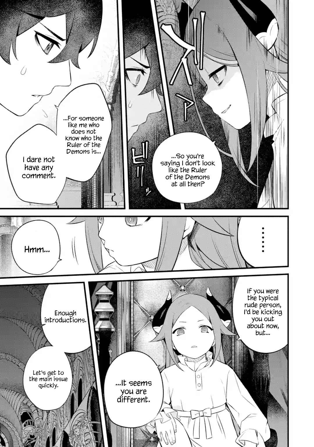 Nankoufuraku no Maoujou e Youkoso: Debuff wa Fuyou to Yuusha Party o Oidasareta Kuro Madoushi, Maougun no Saikou Kanbu ni Mukaerareru Chapter 4 page 6