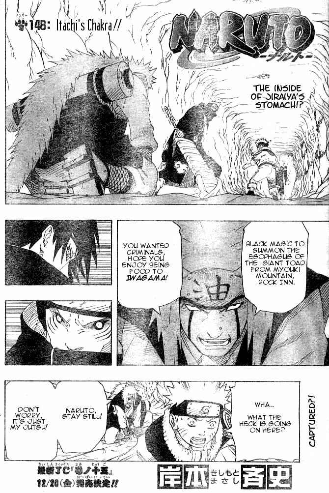 Naruto Chapter 148 page 1