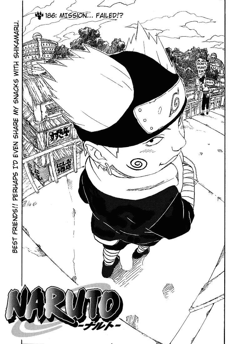 Naruto Chapter 186 page 0