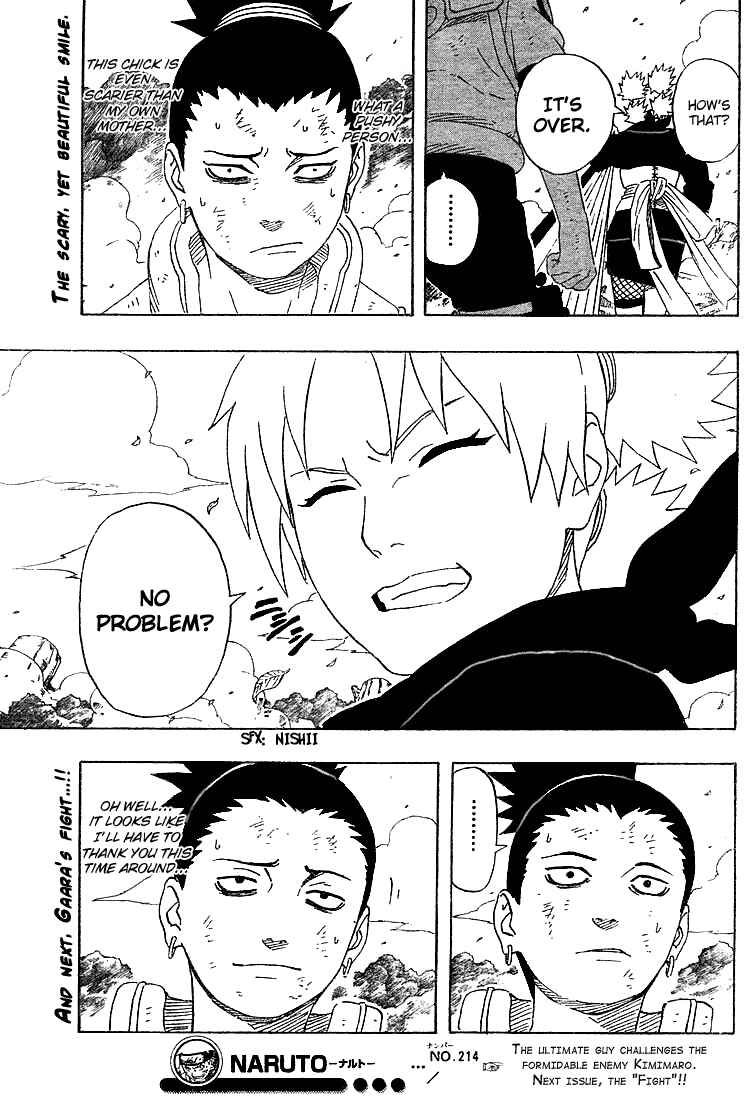 Naruto Chapter 214 page 19